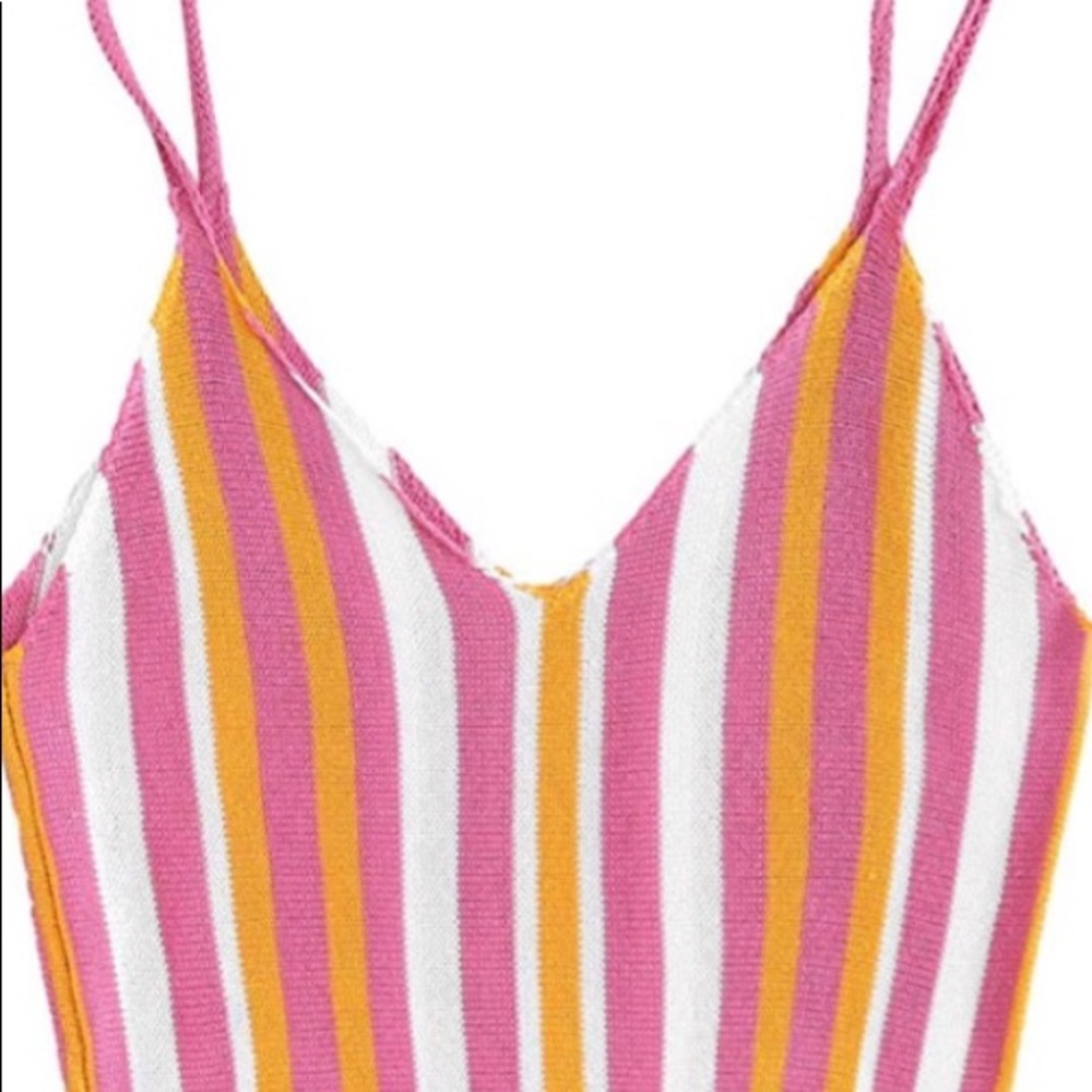 Stripped crop top
